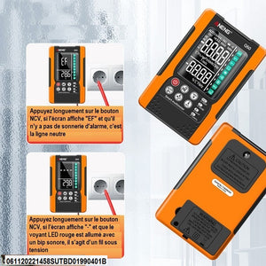 Multimètre numérique intelligent automatique de haute précision, spécification : Q60 Intelligent