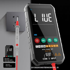 multimètre numérique portable intelligent de haute précision entièrement automatique (FY107A; FY107B;FY107C+;FY107C  )