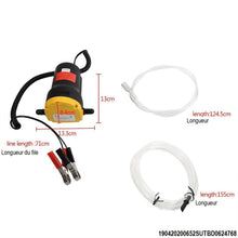 Charger l&#39;image dans la galerie, Pompe/Extracteur pour transférer, récupérer , échanger huile , carburant (12V 60W)