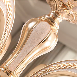 Lampe de cristal en alliage de Zinc,lumière salle à manger, salon, chambre,maison et  villa moderne , 10,8,6 têtes
